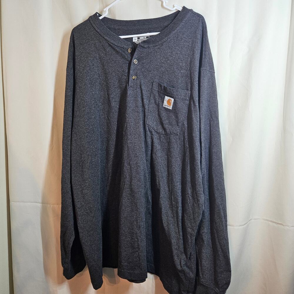Men's Carhartt Long Sleeve Shirt Size 2xL